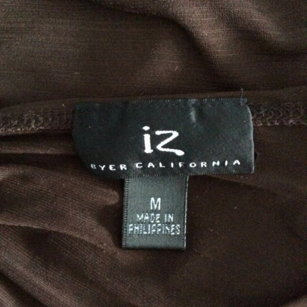 iZ Byer Lace Trim Scoop Neck Top - Picture 5 of 5